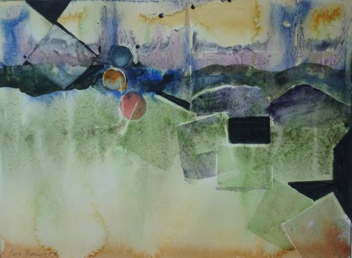 Landscape with Geometrics